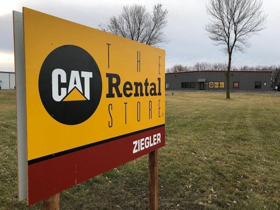 Construction Equipment Rental Ziegler CAT Rental Store