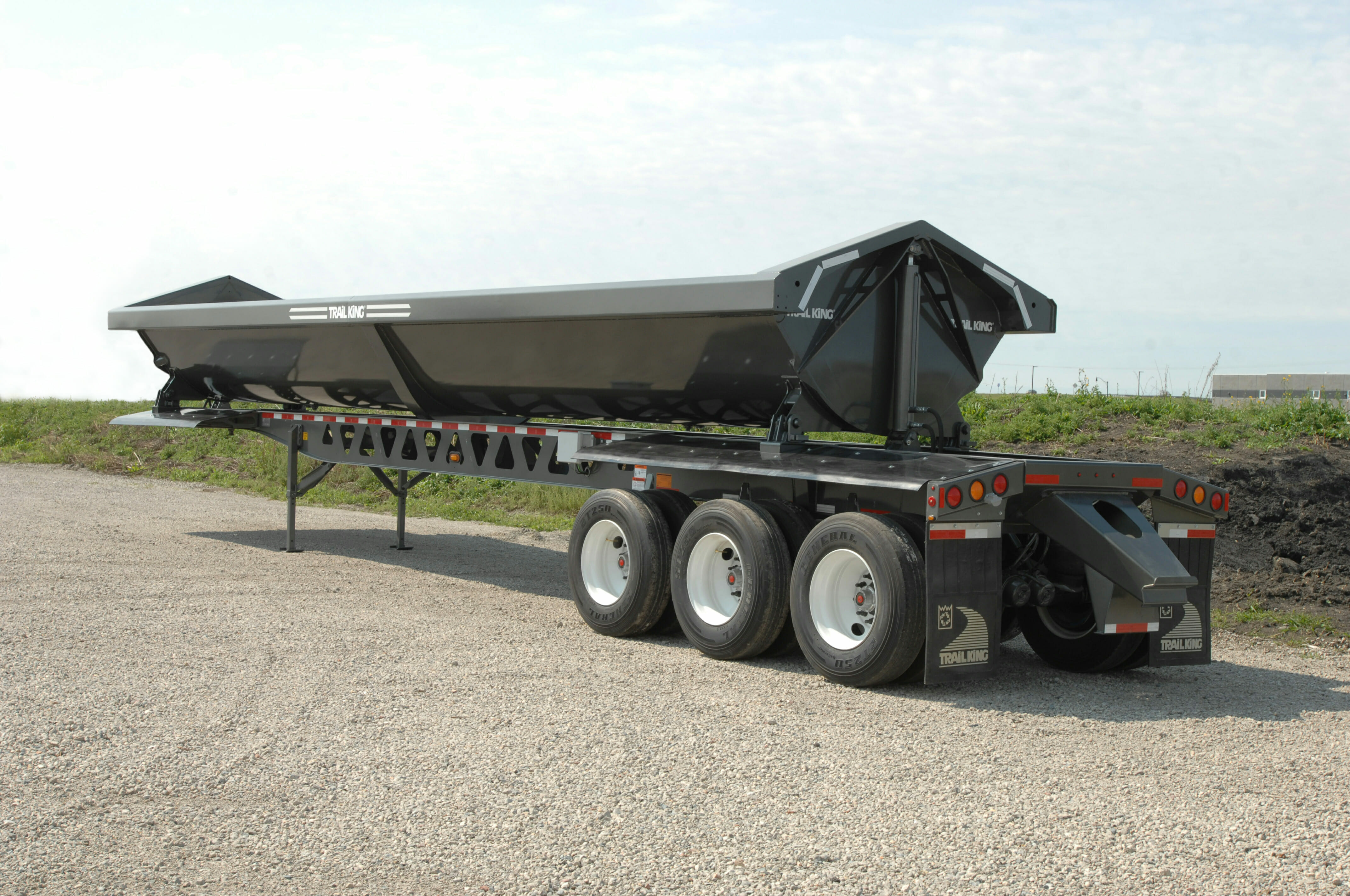 Steel Side Dump Trailer