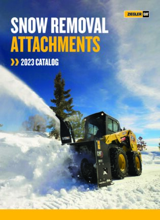 Ziegler CAT Snow Attachment