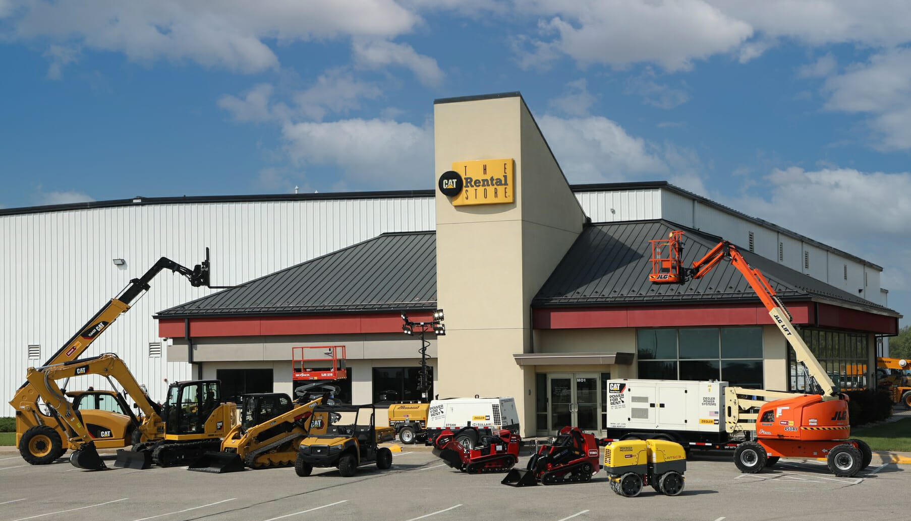 Ziegler Rental Store with Equipment