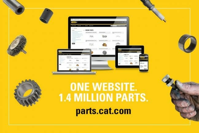One Website. 1.4 Million Parts. parts.cat.com
