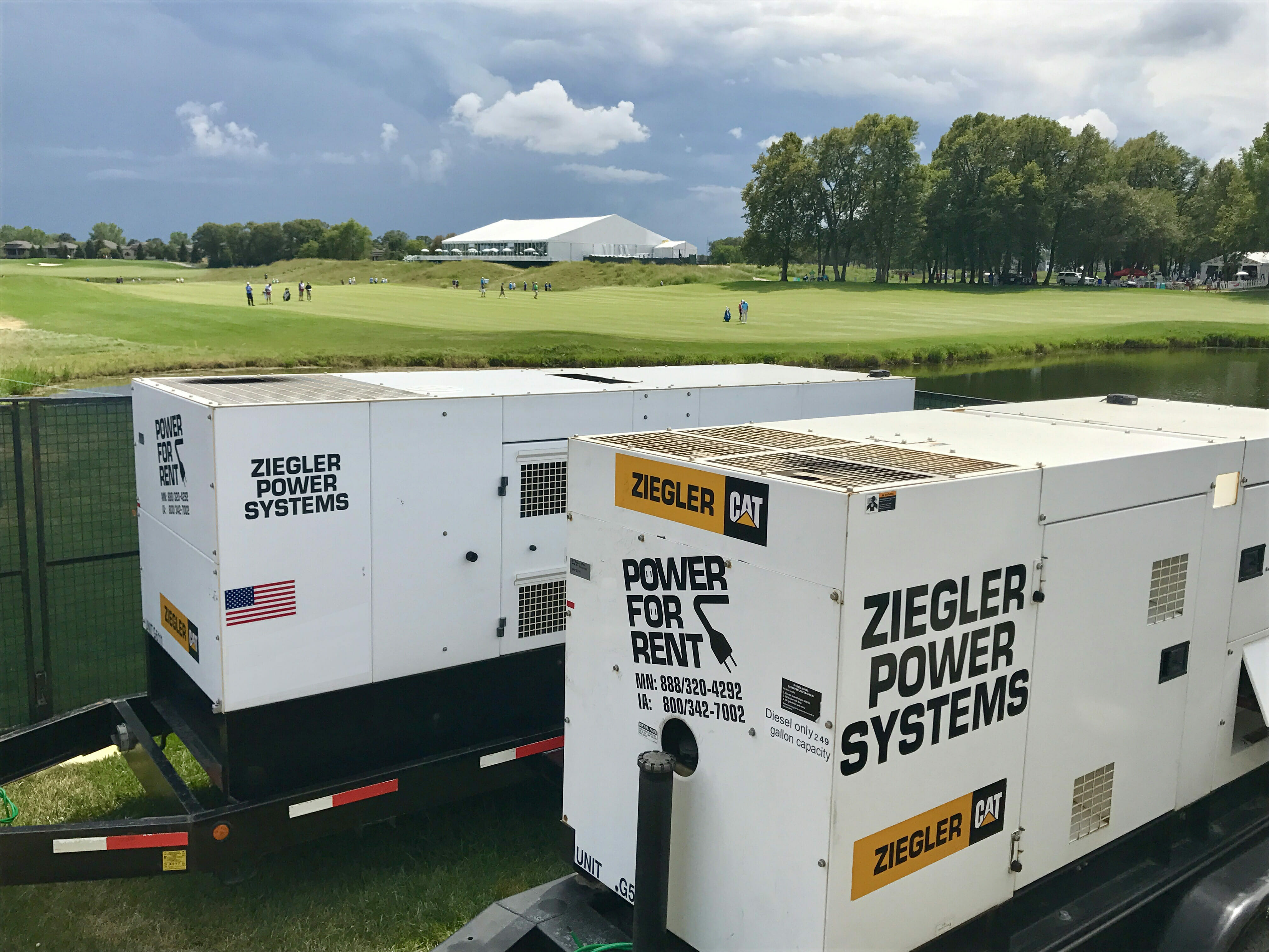 Rental Power System Equipment Ziegler Cat