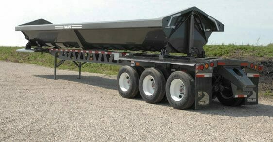 Trail King Steel Side Dump Trailer