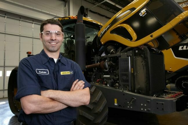 Young Technician Smiling