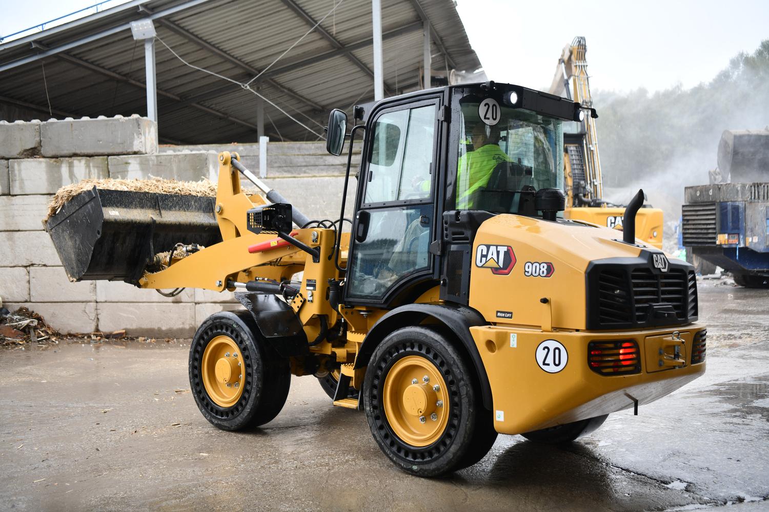 Loader-equipment-for-rental Rented CAT front end loader