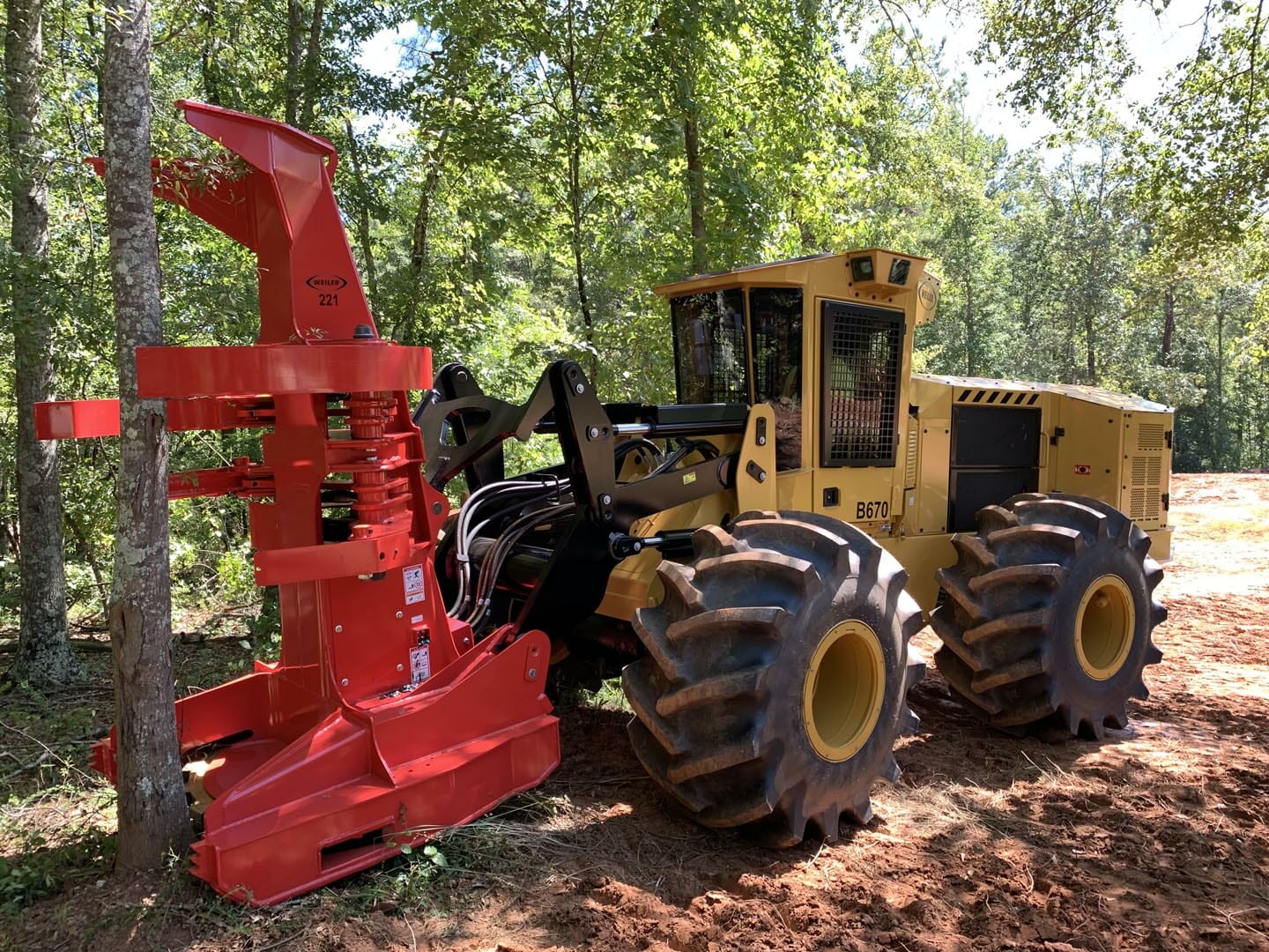 Wheel Feller Bunchers